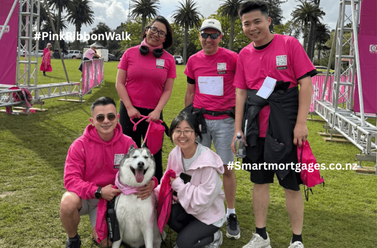 Smartmortgages.co.nz Limited Joined the Pink Ribbon Walk 2025